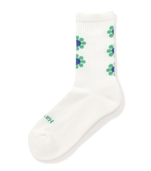ROSTER SOX/ロスターソックス  PEACE SOCKS メンズ レディース ホワイト 1