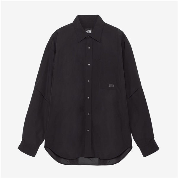 THE NORTH FACE/ザ・ノースフェイス/L/S Enride Shirt ロングスリーブエンライドシャツ ブラック M