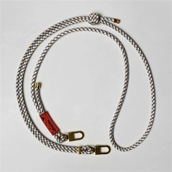 Topologie/トポロジー　6.0mm Rope【ストラップ単体】 Beige Purple FREE