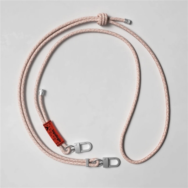 Topologie/トポロジー　6.0mm Rope【ストラップ単体】 Peach Melange FREE