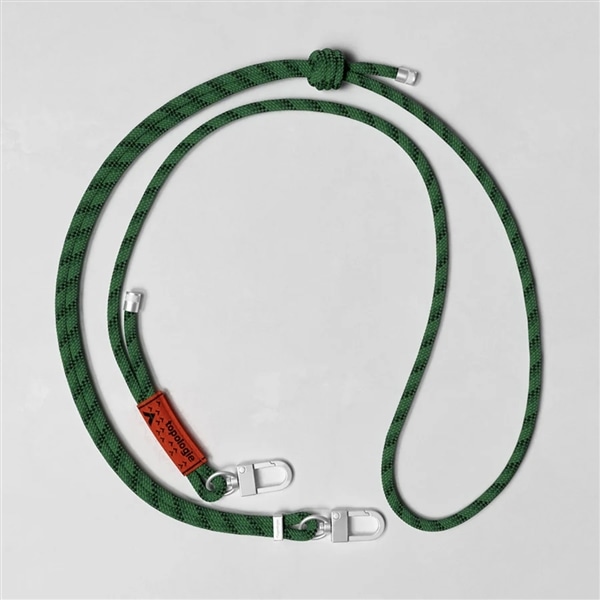 Topologie/トポロジー　6.0mm Rope【ストラップ単体】 Green Patterend FREE