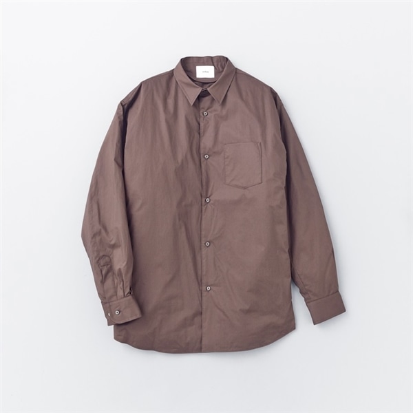 miffew/ミフュー/“OVER DOWN SHIRTS” オーバーダウンシャツ BROWN 4