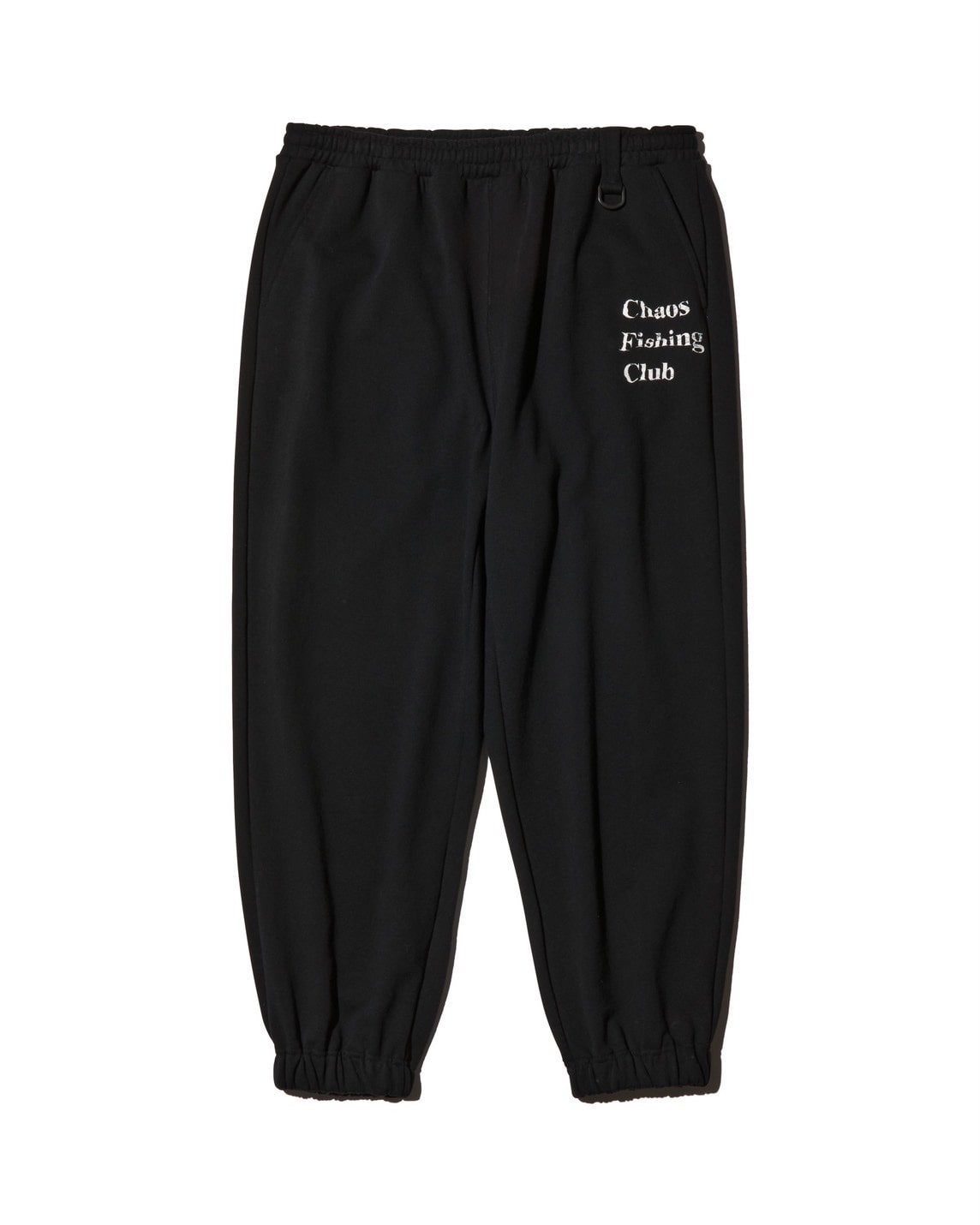 CHAOS FISHING CLUB/カオスフィッシングクラブ/LOGO SWEAT PANTS Black M