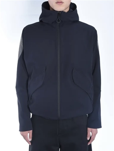ryaw/リャウ/TACTILE SHELL JACKET BLACK 1