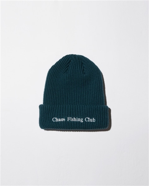 CHAOS FISHING CLUB/カオスフィッシングクラブ/LOGO WATCH CAP Green FREE