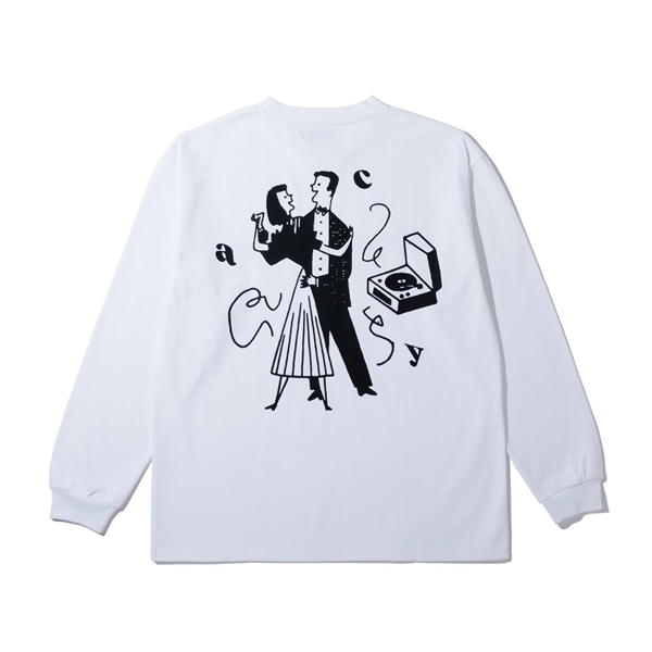 Acy/エイシー/JOY L/S TEE WHITE 2