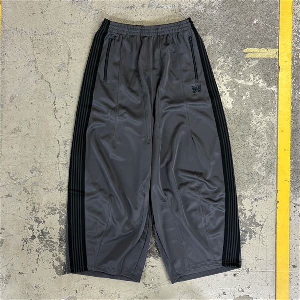 Needles/ニードルズ/BEAVER×Needles 別注H.D Track Pt-Poly Smooth.-24AW- CHARCOAL GRAY CHARCOAL XS