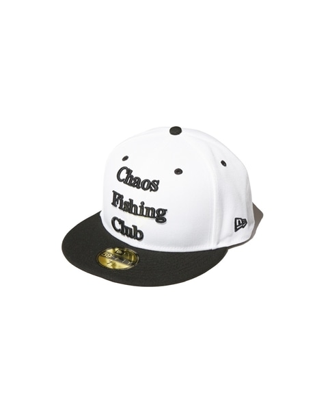 CHAOS FISHING CLUB/カオスフィッシングクラブ/LOGO CAP WHITE S