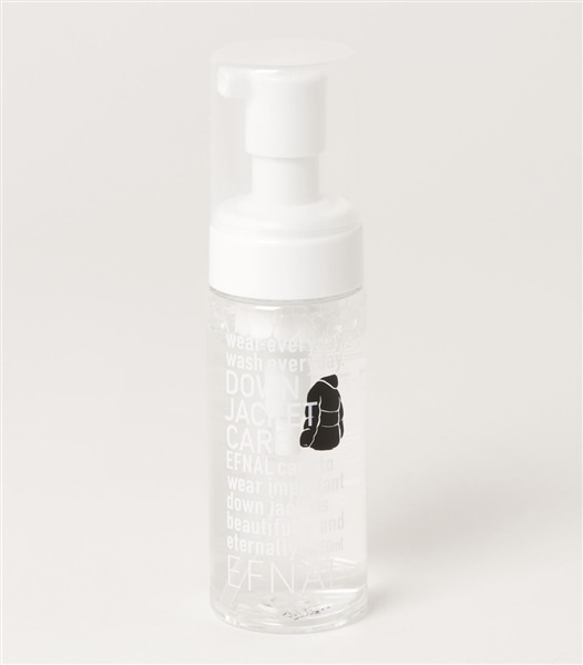 EFNAL care（イフナル ケア）EFCR001 ダウンジャケット専用ケア用品（水なしで使える合成洗剤） 無色 150ml