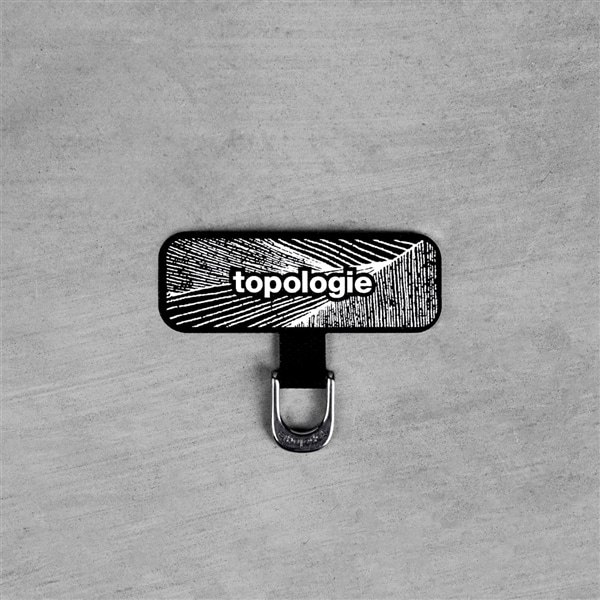 Topologie/トポロジー　Phone Strap Adapter フォンストラップ・アダプター D-Ring BLACK FREE