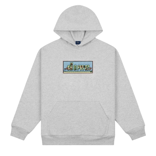 Dime/ダイム/DIME WORLD HOODIE GRAY M