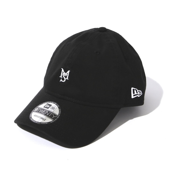 NEW ERA × MANASTASH/ ニューエラ×マナスタッシュ/9TWENTY MINI LOGO CAP /ミニロゴキャップ ブラック FREE