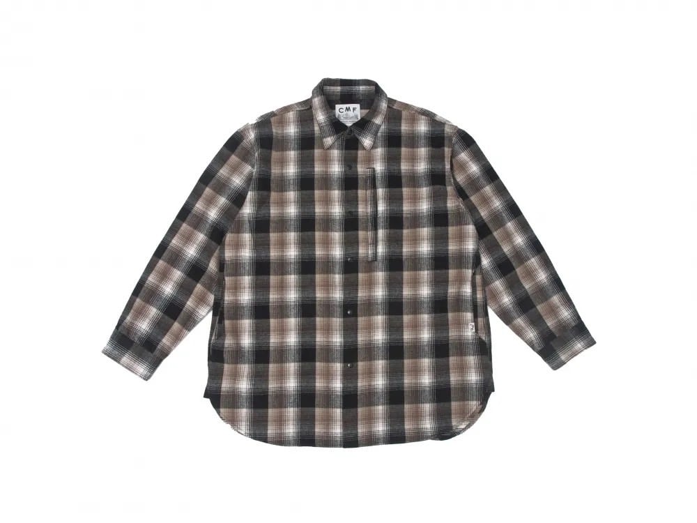 CMF OUTDOOR GARMENT/シーエムエフアウトドアガーメント/NEL SHIRTS ブラック M