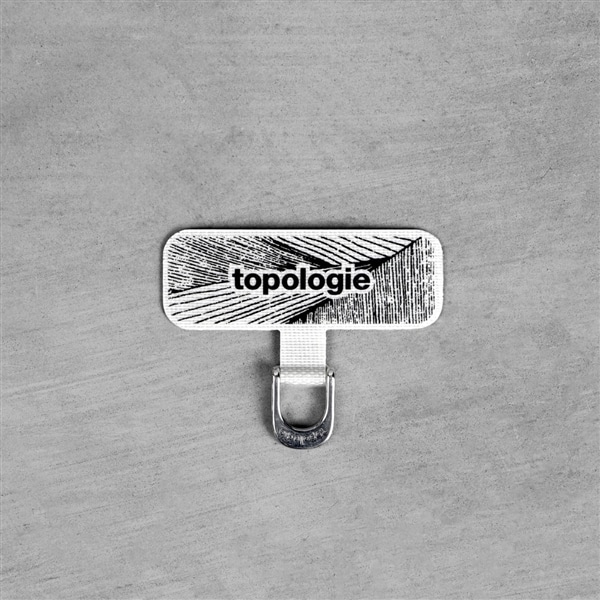 Topologie/トポロジー　Phone Strap Adapter フォンストラップ・アダプター D-Ring GRAY FREE