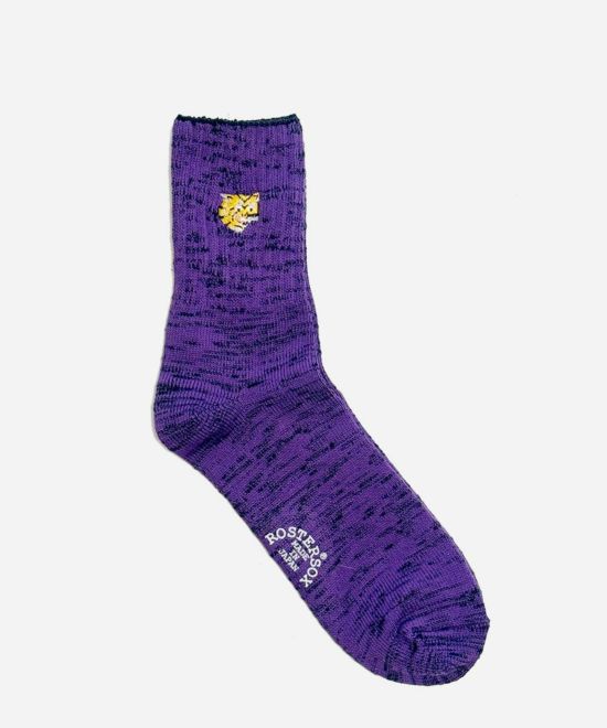 ROSTER SOX/ロスターソックス B TIGER  メンズ　レディース パープル 1
