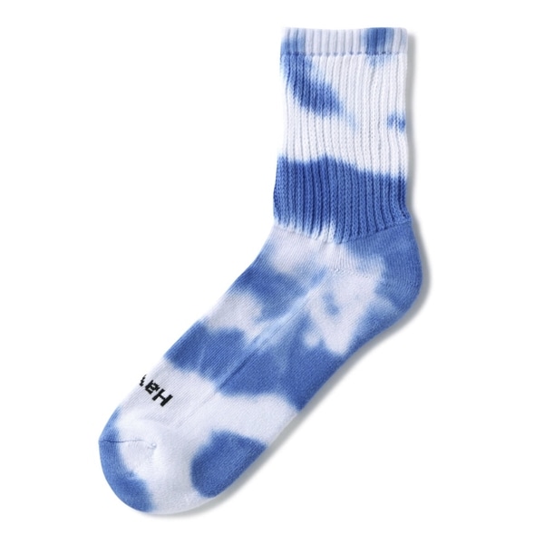 ROSTER SOX/ロスターソックス   TD SOCKS タイダイソックス メンズ レディース ブルー 1