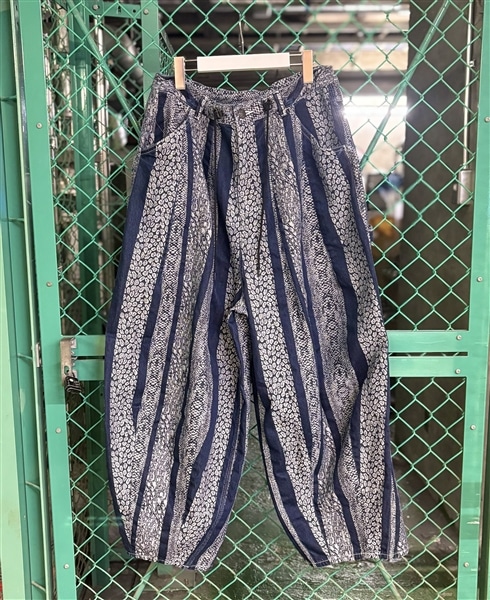 NEEDLES/ニードルズ/H.D PANT - PAINTER - 10OZ DENIM / PYTHON JACQUARD ヒザデルパンツ　ペインター INDIGO S