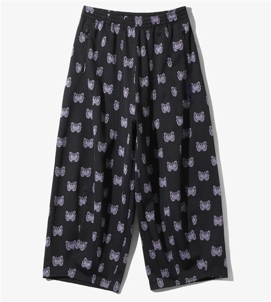 NEEDLES/ニードルズ/×KAE TANAKA H.D. TRACK PANT - POLY JACQUARD ヒザデルトラックパンツ BLACK XS