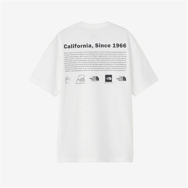 THE NORTH FACE/ザ・ノースフェイス/S/S Historical Logo Tee ショートスリーブヒストリカルロゴティー ホワイト M