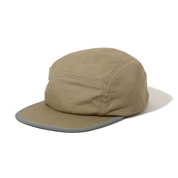 Acy/エイシー/NEW BASIC REFLECT 5PANEL CAP KHAKI FREE