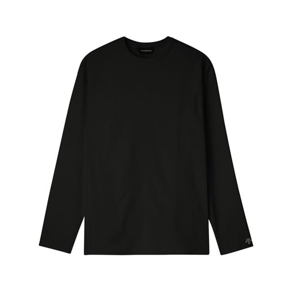 DESCENTE ALLTERRAIN/デサントオルテライン/フュージョンニットクルーネック / FUSIONKNIT CREW NECK BLACK M