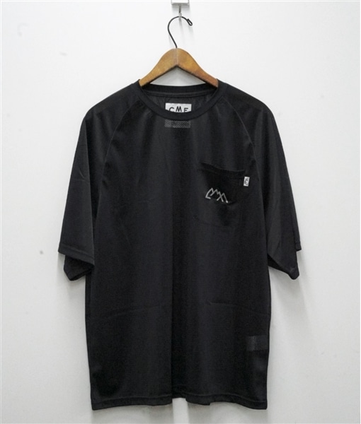 CMF OUTDOOR GARMENT/シーエムエフアウトドアガーメント/別注QUICK DRY MESH TEE S/S BLACK M