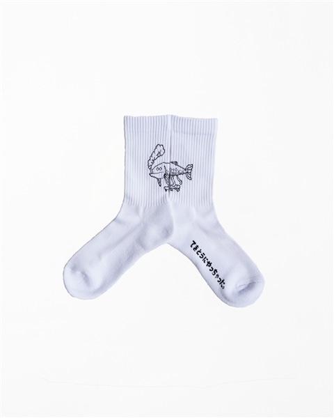 CHAOS FISHING CLUB/カオスフィッシングクラブ/1Pac Osakanakun Socks ホワイト FREE