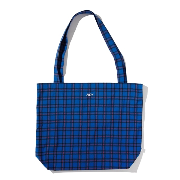 Acy/エイシー/AK PATTERN RICH TOTE BLUE FREE