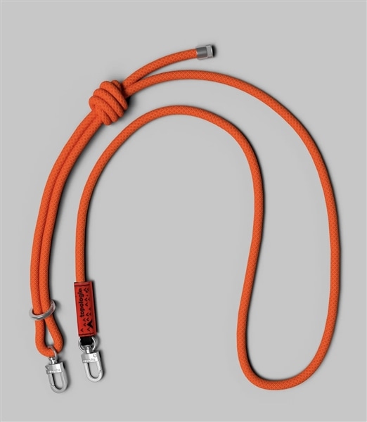 Topologie/トポロジー　Topologie Wares Strap 8.0mm Rope Strap 【ストラップ単体】 Flash Persimmon FREE