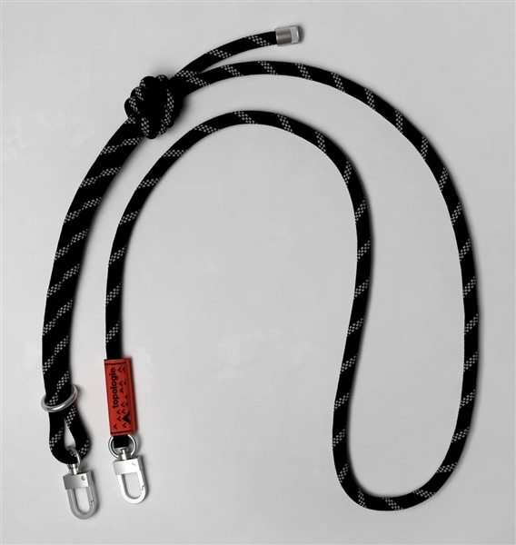 Topologie/トポロジー　Topologie Wares Strap 8.0mm Rope Strap 【ストラップ単体】 Black Reflective FREE