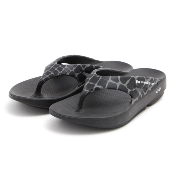 OOFOS x Children of the discordance /ウーフォス×チルドレンオブザディスコーダンス/ x OORIGINAL コラボ ウーオリジナル サンダル BLACK 24cm