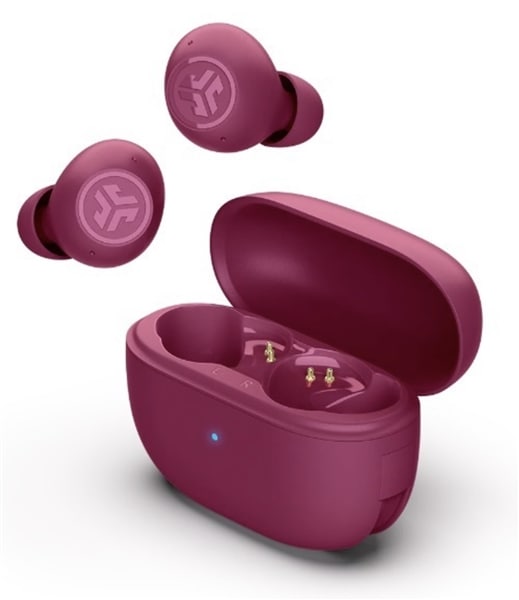 JLab/ジェイラブ　GO POP ANC　ワイヤレスイヤホン フューシャピンク FREE