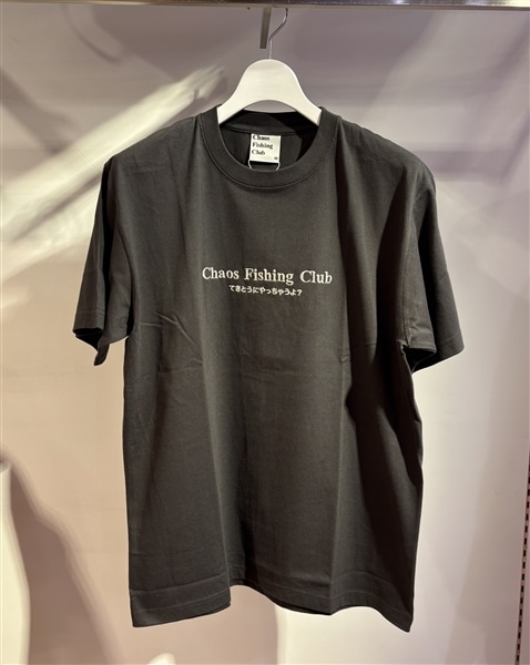 CHAOS FISHING CLUB/カオスフィッシングクラブ/別注T-SHIRT BLACK M