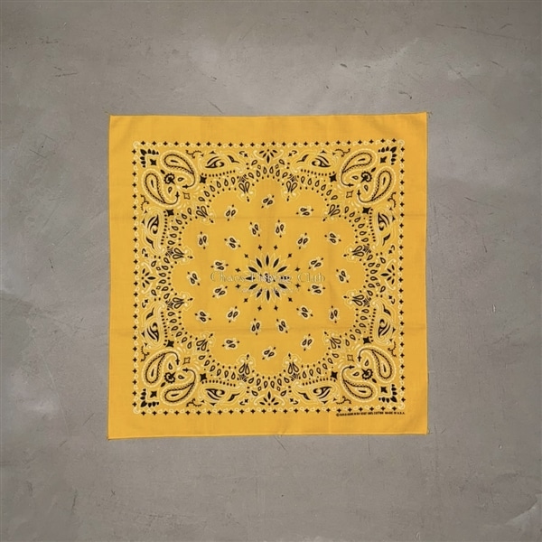 CHAOS FISHING CLUB/カオスフィッシングクラブ/別注 BANDANA バンダナ YELLOW FREE