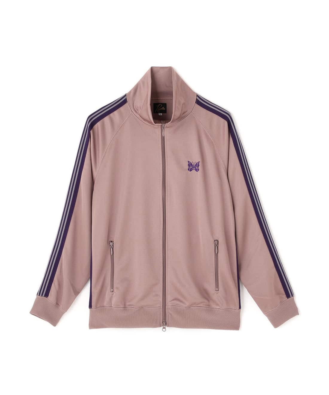 Needles×BEAVER/ニードルズ×ビーバー　別注Track Jacket - Poly Smooth -TAUPE- トラックジャケット TAUPE M