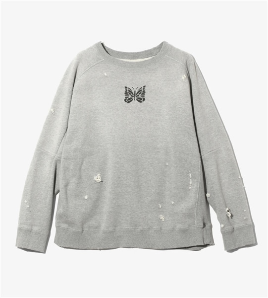 Needles スウェットトレーナー NEEDLES】ニードルズ Track Crew Neck Shirt - Poly Smooth