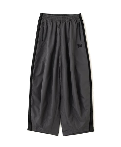 Needles×BEAVER/ニードルズ×ビーバー/別注H.D. Track Pant - NYLON -CHARCOAL- ヒザデルトラックパンツ ナイロン CHARCOAL XS