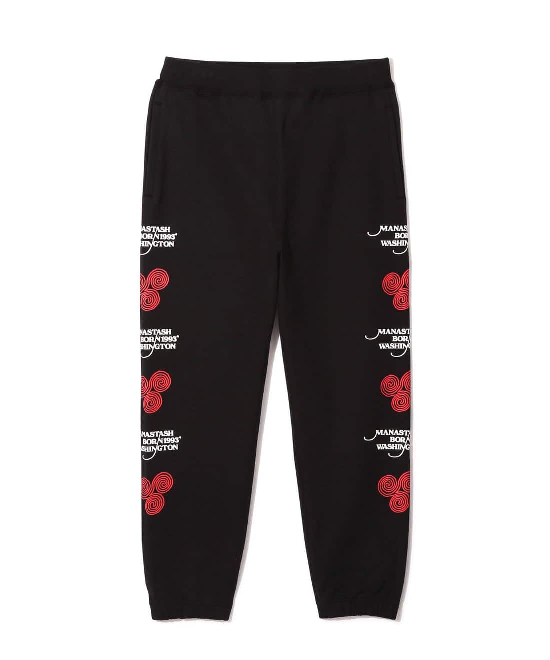 MANASTASH/マナスタッシュ/SAYHELLO SWEAT PANTS スウェットパンツ ブラック M