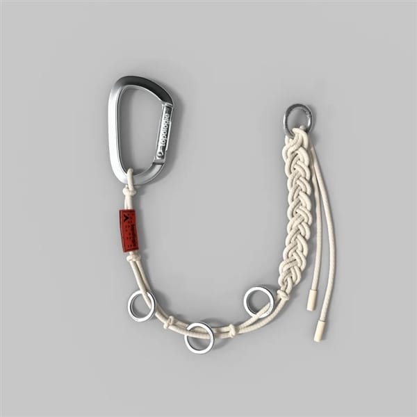 Topologie/トポロジー  Braided Key Chain（ブレイデッド キーチェーン） Off White FREE