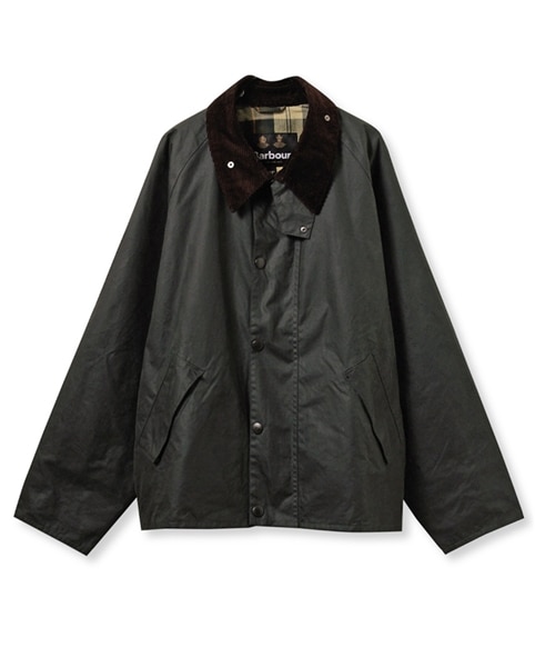 Barbour/バブアー【TRANSPORT / トランスポート】ワックス ショート ジャケット　252MWX1678 セージグリーン 36