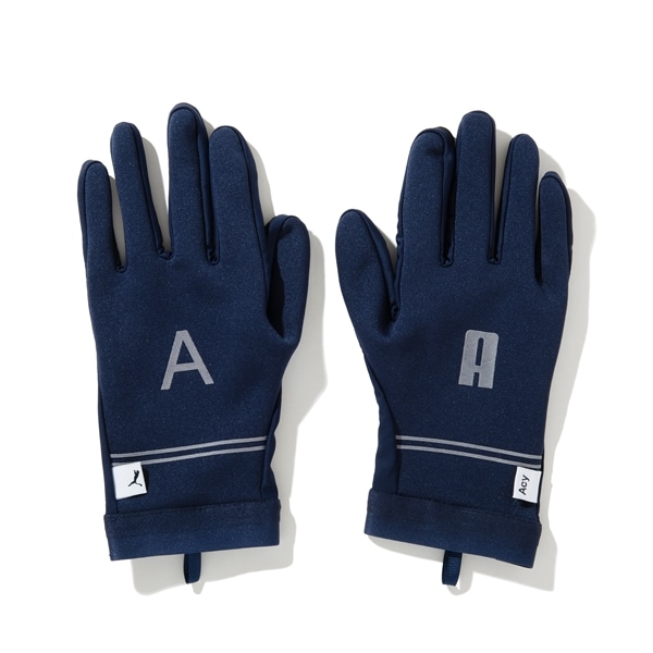 Acy×PUMA/エイシー×プーマ/WINTERIZED GLOVES ACY グローブ　手袋 NAVY FREE