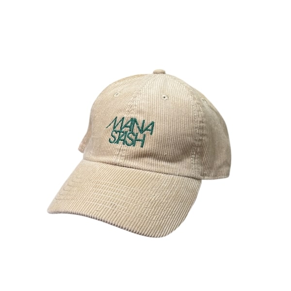 MANASTASH/マナスタッシュ/EMB LOGO CORDUROY LOW CAP ベージュ FREE