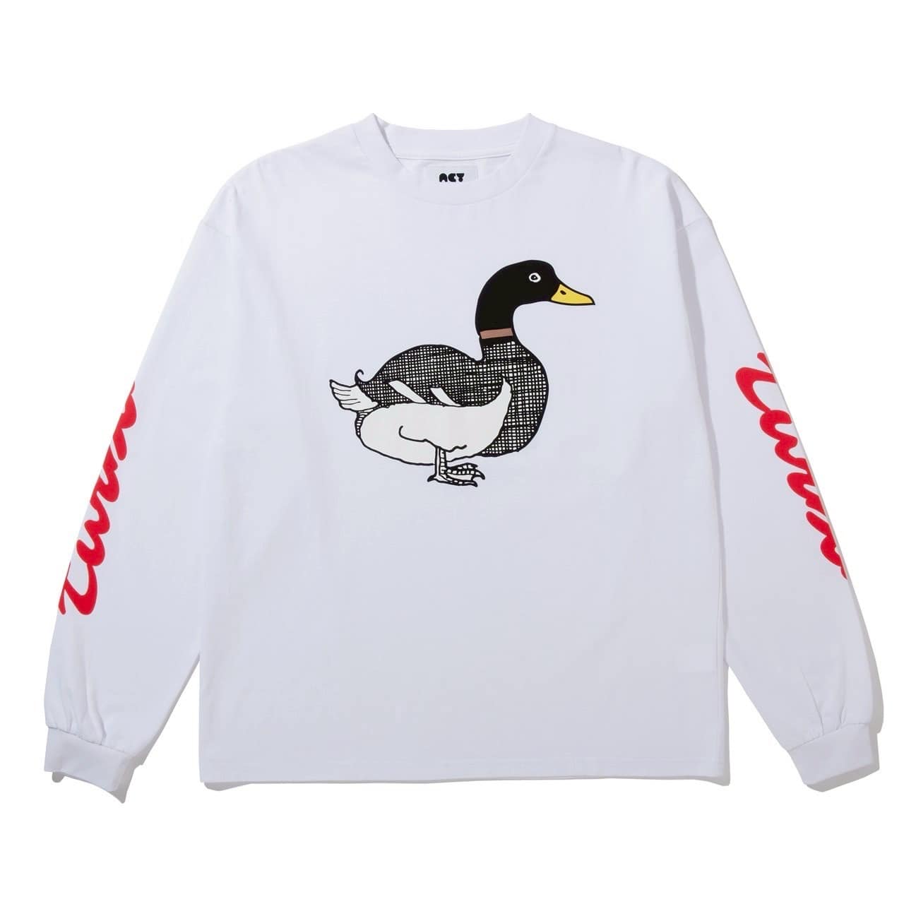 Acy/エイシー/TURBO DUCK L/S TEE - White ロンT ホワイト 2