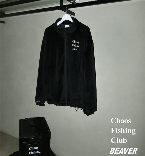 CHAOS FISHING CLUB×BEAVER/カオスフィッシングクラブ×ビーバー/EX 90’s Parlor Jacket BLACK M