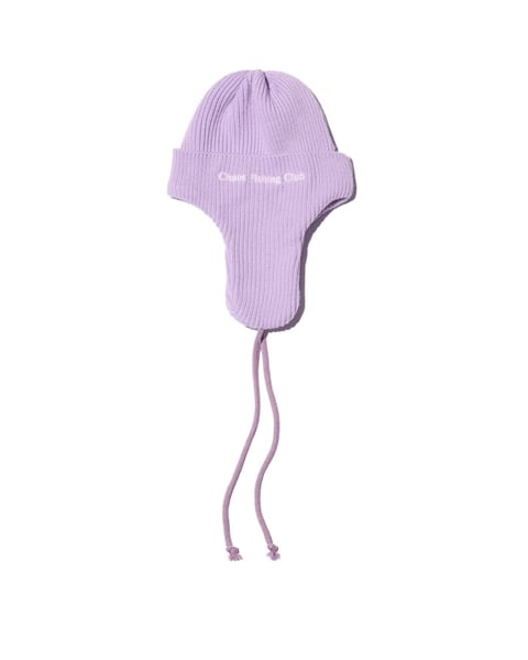 CHAOS FISHING CLUB/カオスフィッシングクラブ/Logo Dog Ear Cap LIGHT PURPLE FREE
