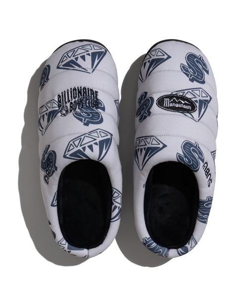 BILLIONAIRE BOYS CLUB×MANASTASH/ビリオネアボーイズクラブ×マナスタッシュ/BBC MANA SUBU EMB LOGO スブ グレー 0