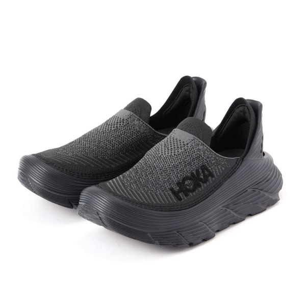 HOKA / ホカ 　Restore TC リストアーティーシー　ユニセックス ブラック 23cm