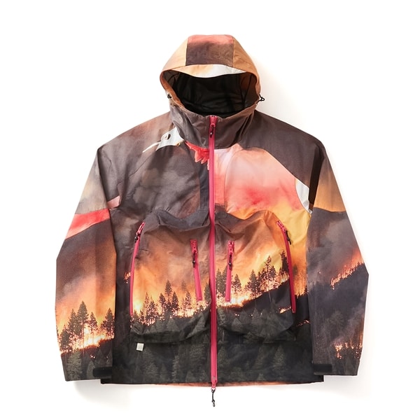 FAF/エフエーエフ(Fake As Flowers/フェイクアスフラワーズ)/Weather Shell Jacket Forest 3