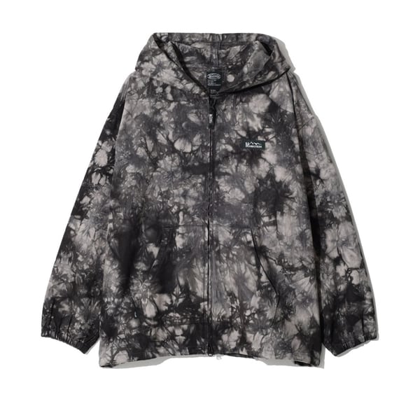 MANASTASH/マナスタッシュ/TIE DYE CHILLIWACK HOODIE ブラック S