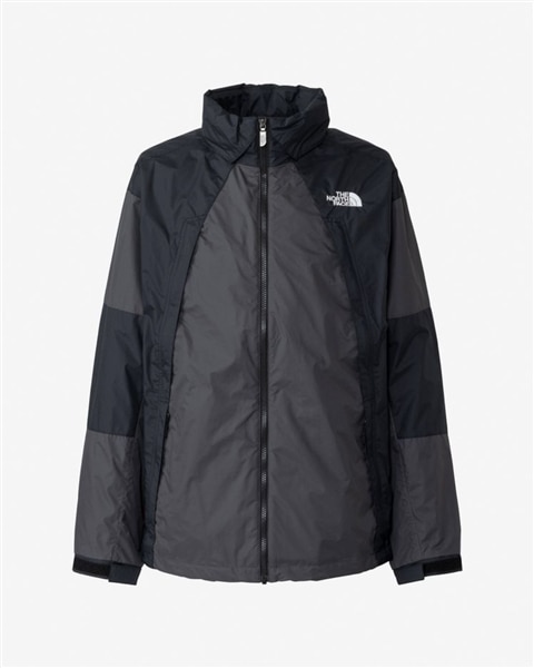 THE NORTH FACE/ザノースフェイス/Chimney Wind Jacket チムニーウインドジャケット アスファルトグレー×ブラック M